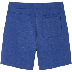 Shorts til børn str. 116 med snøre blåmeleret