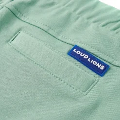 Shorts til børn str. 92 med snøre lys kakifarve