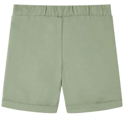 Shorts til børn str. 92 med snøre lys kakifarve