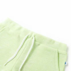 Shorts til børn str. 140 med snøre neongul