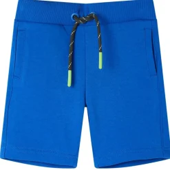 Shorts til børn str. 104 med snøre blå