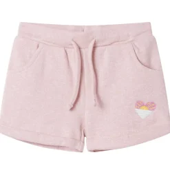 Shorts til børn str. 116 med snor lyserød