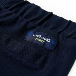 Shorts til børn str. 92 med snøre marineblå