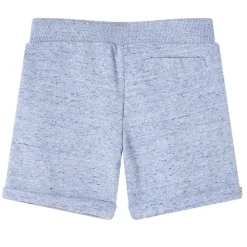 Shorts til børn str. 116 med snøre blåmeleret
