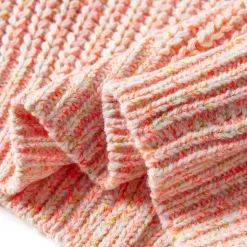 Strikket cardigan til børn str. 104 lyserød