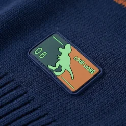 Sweater til børn str. 92 strikket flerfarvet