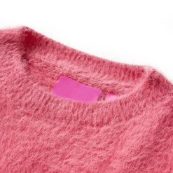 Sweater til børn str. 104 strikket pink