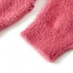 Sweater til børn str. 104 strikket pink
