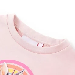 Sweatshirt til børn lys str. 92 lyserød