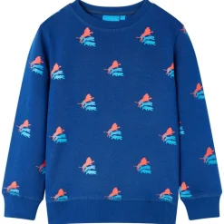 Sweatshirt til børn str. 104 mørkeblå