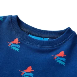 Sweatshirt til børn str. 104 mørkeblå