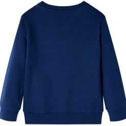 Sweatshirt til børn str. 116 marineblå