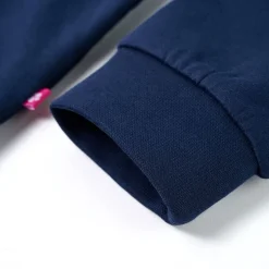 Sweatshirt til børn str. 92 marineblå