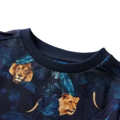 Sweatshirt til børn str. 92 marineblå