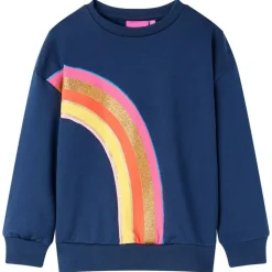 Sweatshirt til børn str. 92 marineblå