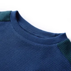 Sweatshirt til børn str. 104 marineblå