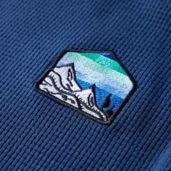 Sweatshirt til børn str. 104 marineblå