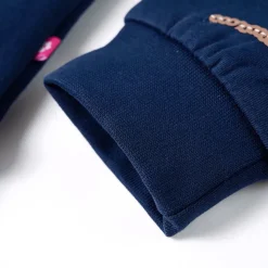 Sweatshirt til børn str. 92 marineblå