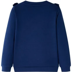 Sweatshirt til børn str. 104 marineblå
