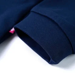 Sweatshirt til børn str. 104 marineblå