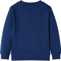 Sweatshirt til børn str. 104 marineblå