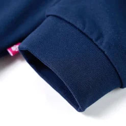 Sweatshirt til børn str. 104 marineblå