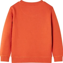 Sweatshirt til børn str. 92 orange