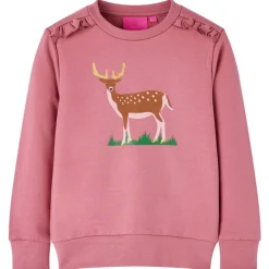 Sweatshirt til børn str. 92 pink