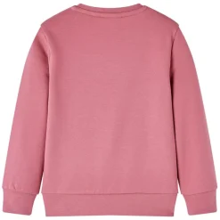 Sweatshirt til børn str. 128 patchwork velour pink