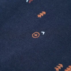 Sweatshirt til børn str. 92 ræv mørk blåmeleret