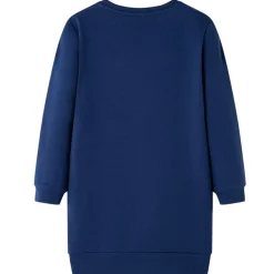 Sweatshirtkjole til børn str. 92 marineblå