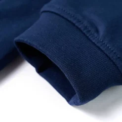 Sweatshirtkjole til børn str. 92 marineblå