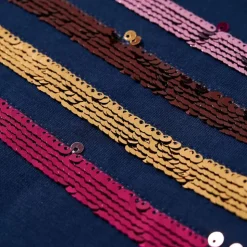 Sweatshirtkjole til børn str. 92 marineblå