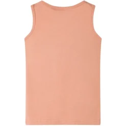 Tanktop til børn str. 128 lys orange