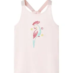 Tanktop til børn str. 92 lyserød