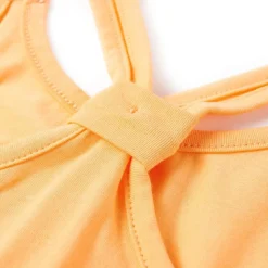 Tanktop til børn str. 104 orange