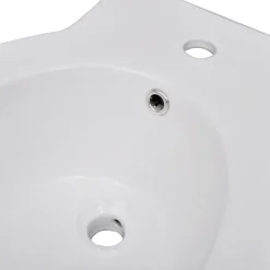 Toilet- og bidetsæt keramik hvid