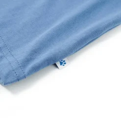 T-shirt til børn str. 128 blå