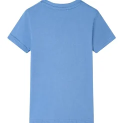 T-shirt til børn str. 104 blå