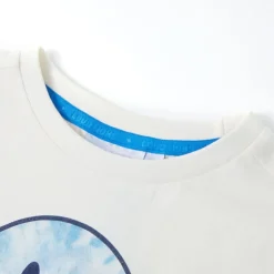 T-shirt til børn str. 104 ecrufarvet