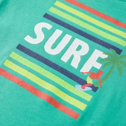 T-shirt til børn str. 140 grøn