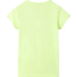 T-shirt til børn str. 116 gul