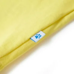 T-shirt til børn str. 92 gul