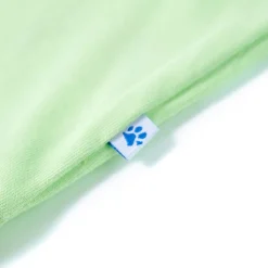 T-shirt til børn str. 140 limegrøn