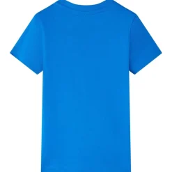 T-shirt til børn str. 116 lyseblå