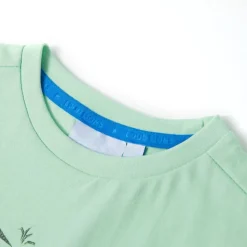T-shirt til børn str. 92 lysegrøn