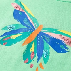 T-shirt til børn str. 104 lysegrøn