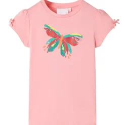 T-shirt til børn str. 104 lyserød