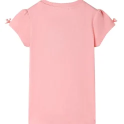 T-shirt til børn str. 104 lyserød