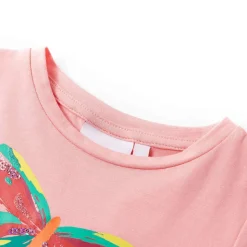 T-shirt til børn str. 104 lyserød